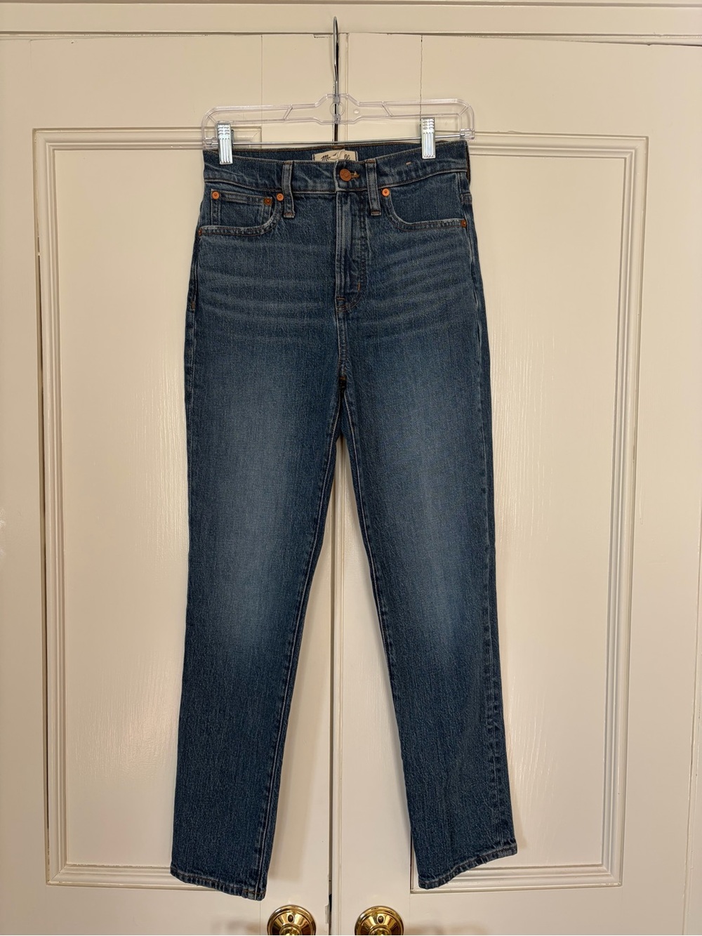 Madewell Women's Straight-Leg Jeans in Medium Wash
